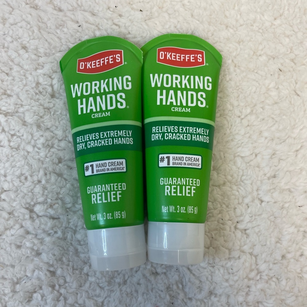 O'Keeffe's Working Hands No Scent Hand Cream 2PK x 3oz